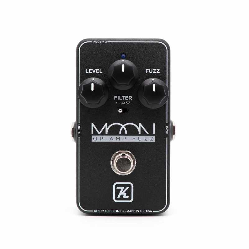 PEDAL KEELEY MOON OP AMP FUZZ NEGRO