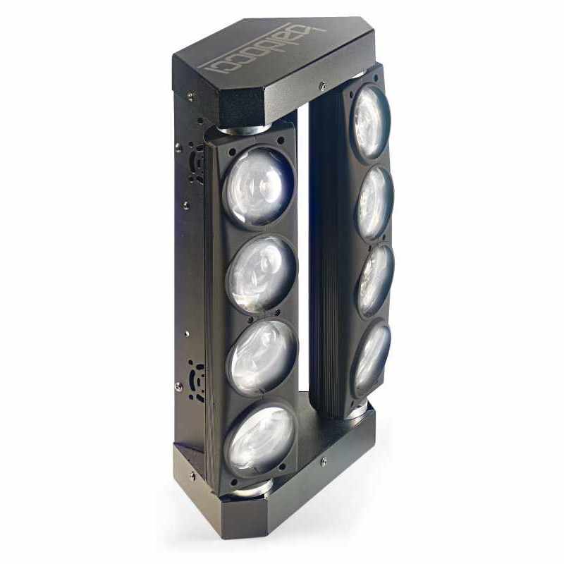 BALDOCCI SPIDO-2X410W LYRE BEAM A LED 2X4X10W BLANC