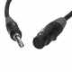 ENOVA MICROPHONE CABLE XLR F - JACK ST 6M