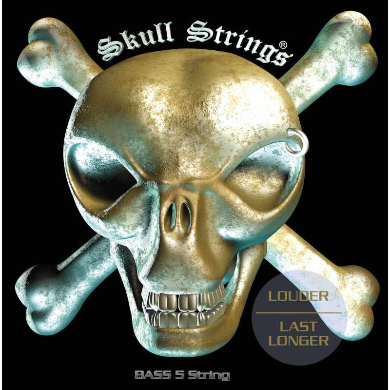 SKULL SKUB5 BASS SET 5 STRINGS 45-135