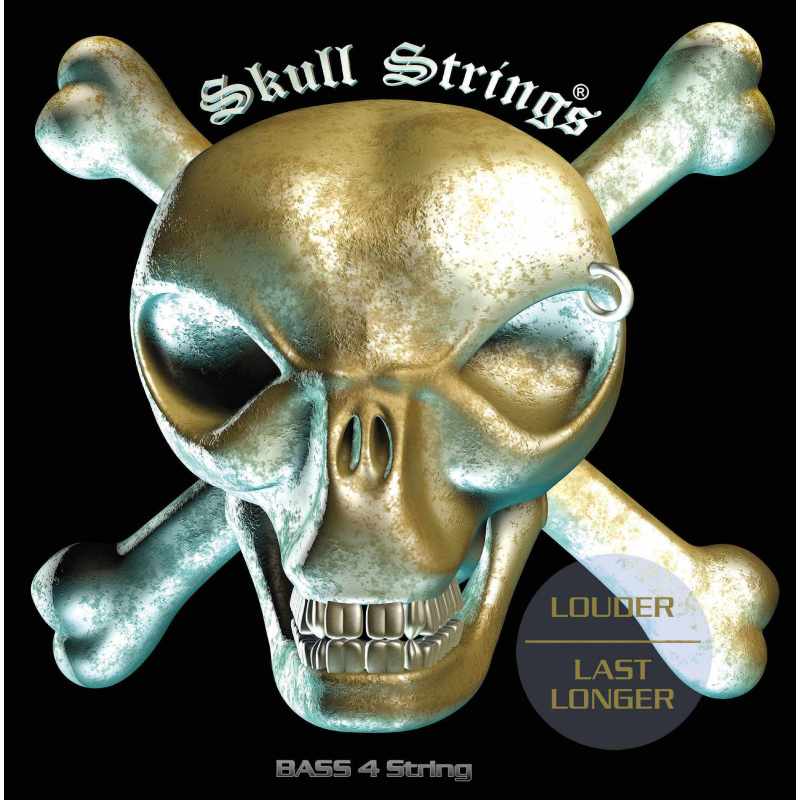 SKULL SKUB4 4 STRING BASS SET 45-110