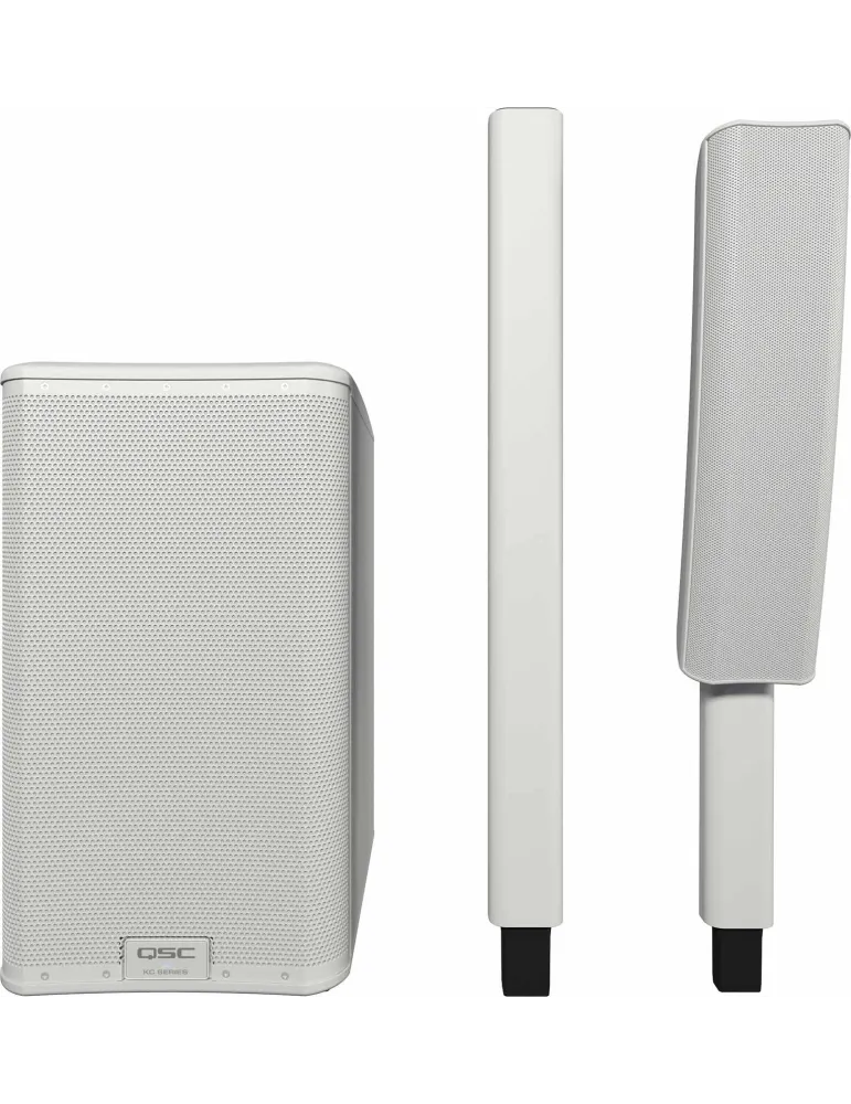 QSC PRO AUDIO KC12T-WH-SYSTEM | MusicGoodDeal