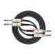 KIRLIN CABLE PATCH 2XTRS-2XTRS 2M BLACK