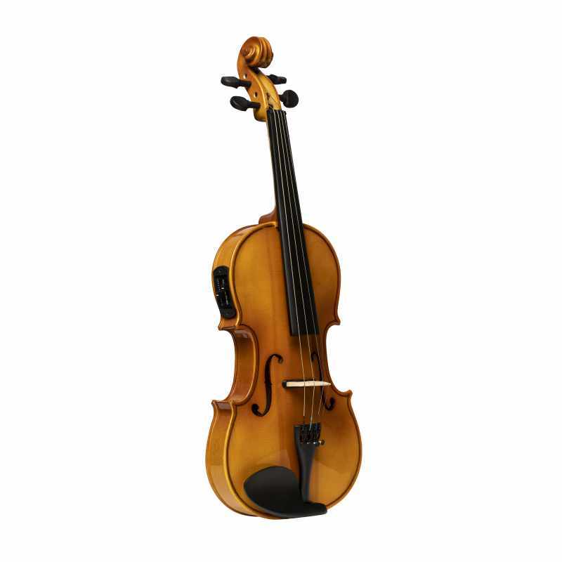 STAGG VN-4/4 ELEC SOLID TOP ELEC-ACOU VIOLIN