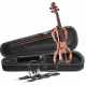 STAGG EVN X-4/4 VBR 4/4 E-Violin Set mit Violin Burst Violine, Softcase und Kopfhörer