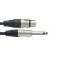 STAGG NMC1XPR Microphone cable, XLR/jack (f/m), 1 m (3')