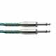 STAGG SGC3VT GR 3M/10FT VINTWEED CABLE-GREEN