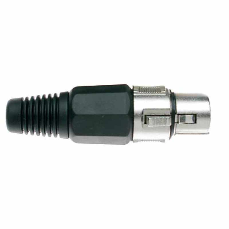 STAGG 925H Nickel plated female Pro XLR plug