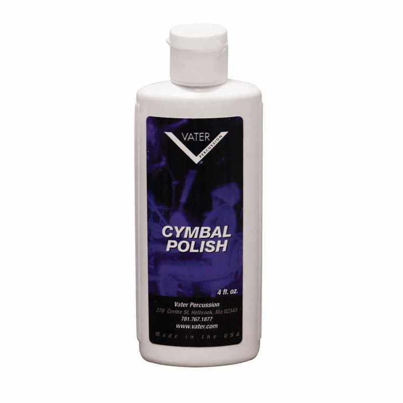 VATER VCP Cymbal Polish, for all natural and brilliant cymbals, cleans and protects