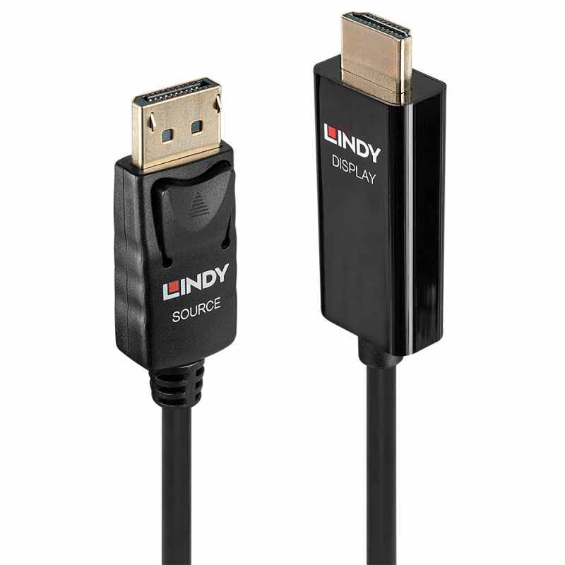 LINDY 40914 Lindy DisplayPort to HDMI active cable 0.5m