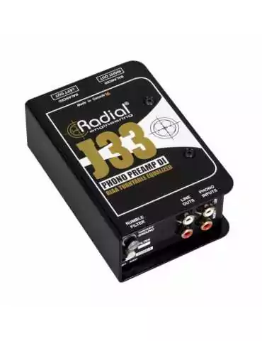  RADIAL ENGINEERING J33 DI-Boxen - Aktiv-D.I. / Phono-Vorverstärker|MusicGoodDeal  2