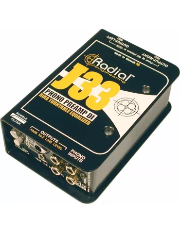  RADIAL ENGINEERING J33 Direct boxes - active D.I. / phono preamp|MusicGoodDeal  2
