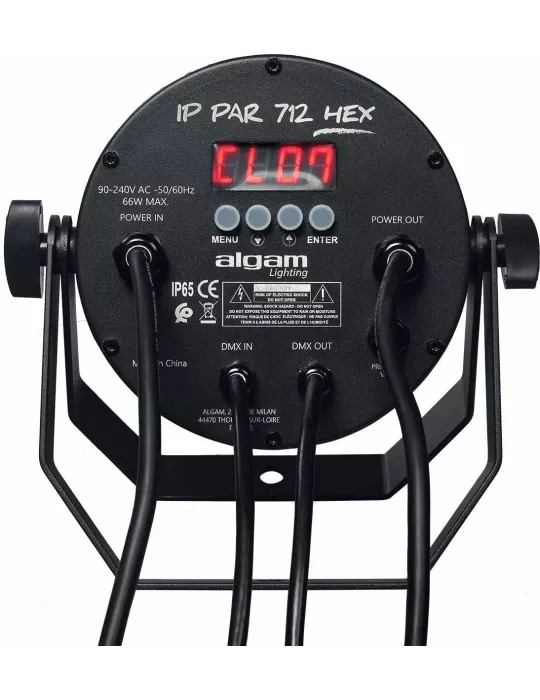 ALGAM LIGHTING IP-PAR-712-HEX | MusicGoodDeal