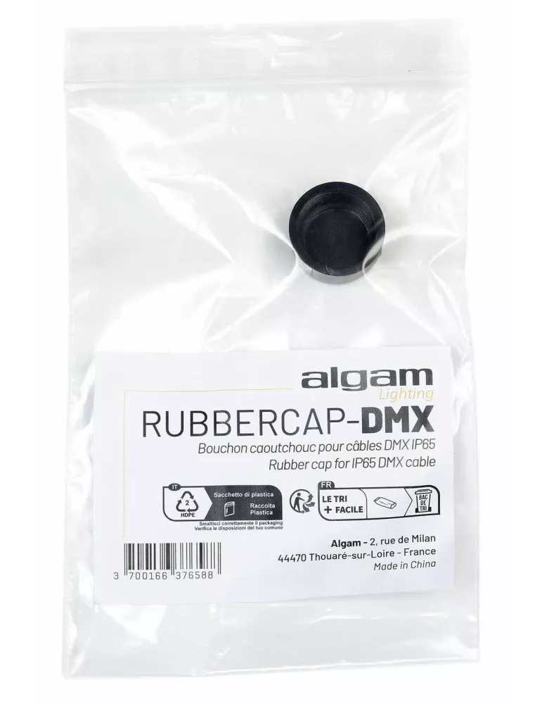 ALGAM LIGHTING RUBBERCAP-DMX | MusicGoodDeal