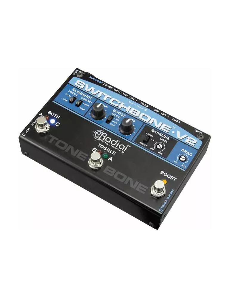  TONEBONE SWITCHBONE-V2 Instruments - ABY/C with optical switch|MusicGoodDeal 