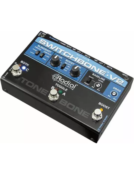  TONEBONE SWITCHBONE-V2 Instruments - ABY/C with optical switch|MusicGoodDeal 