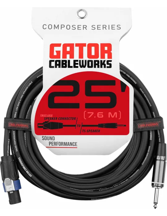 CABLEWORKS GCWC-SPK-25-1TL | MusicGoodDeal
