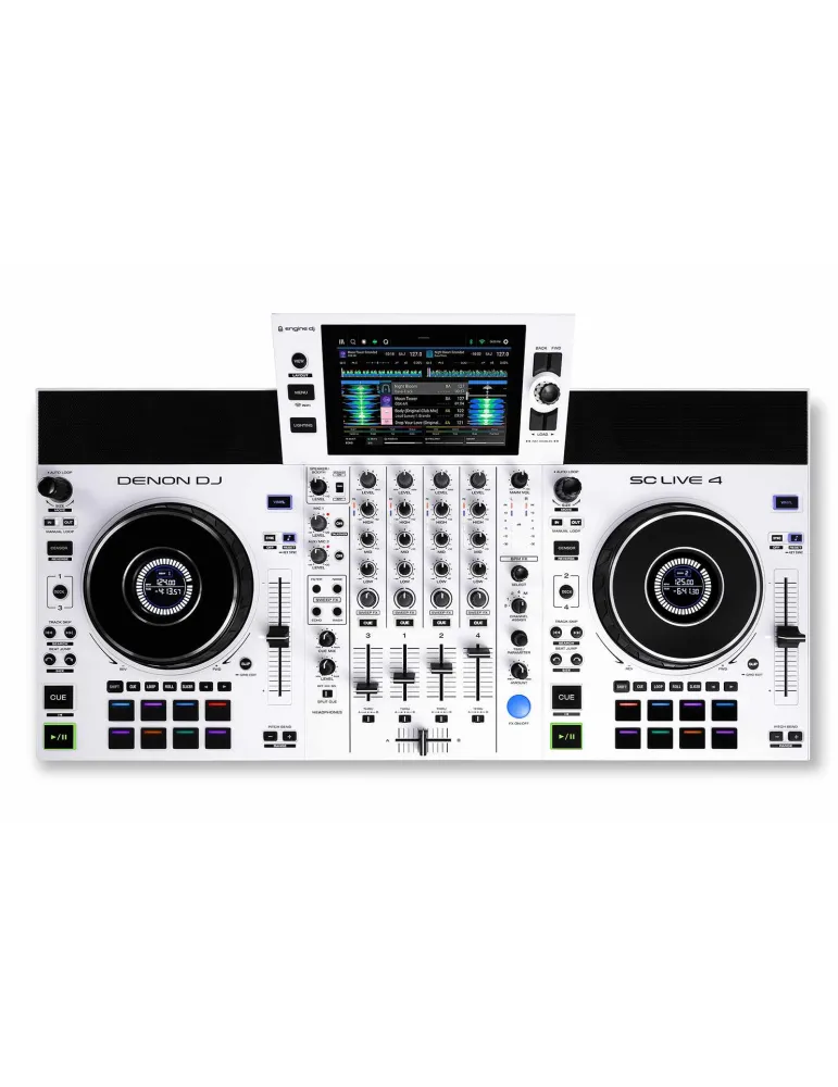 DENON DJ SCLIVE4-WH | MusicGoodDeal