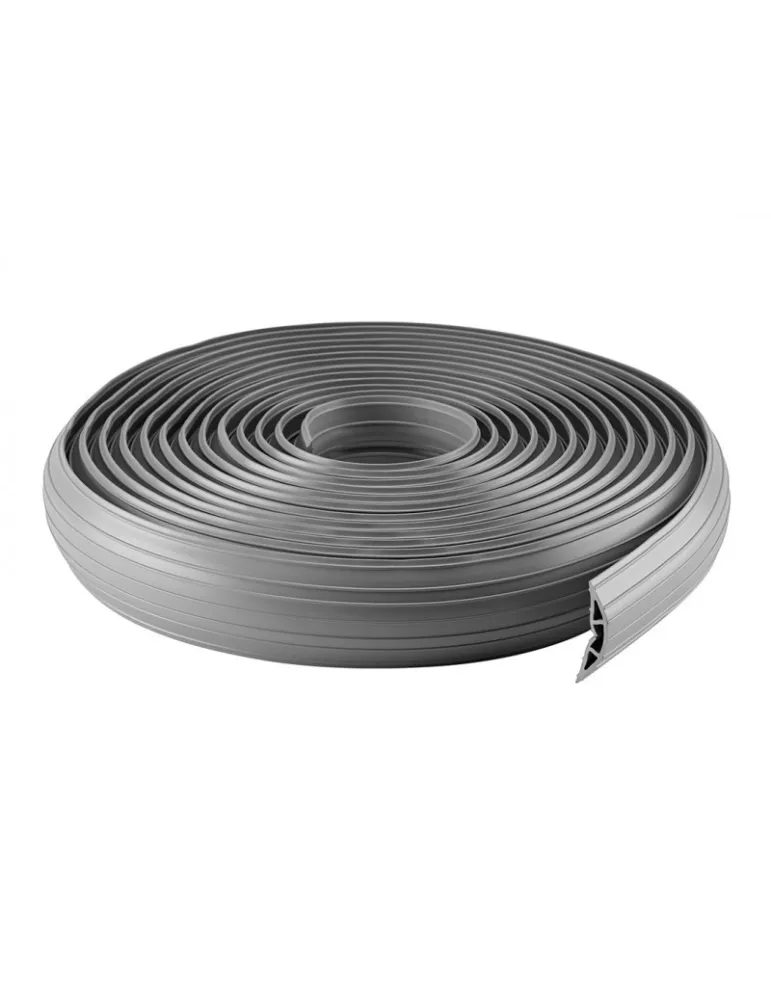 MULTIBRACKETS 6152 Cache-câble sol Multibrackets Floor Cable Cover PVC Gris - 10m