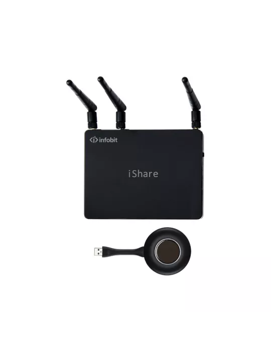 INFOBIT ISHARE200 Systeme de presentation sans fil 2x Affichages Infobit iShare 200