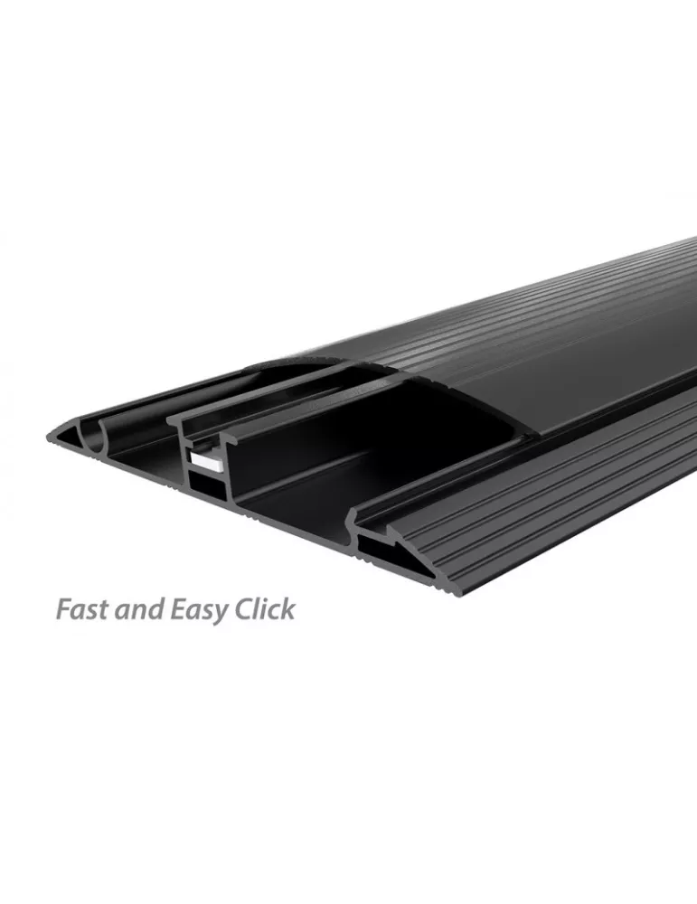 MULTIBRACKETS 5391 Cache-câble sol Multibrackets Cable Cover Noir - 139mm-W 1100mm-L