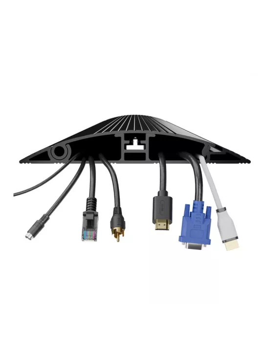 MULTIBRACKETS 5407 Cache-câble sol Multibrackets Cable Cover Noir - 139mm-W 1600mm-L