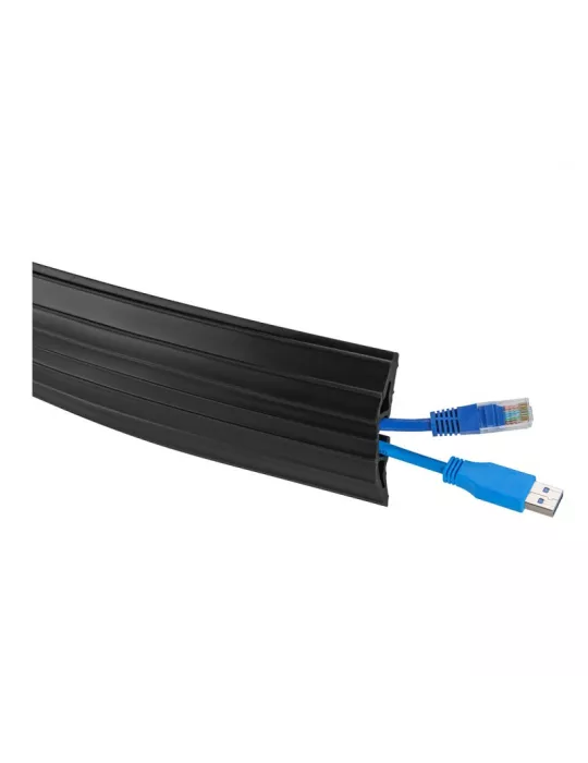 MULTIBRACKETS 6138 Cache-câble sol Multibrackets Cubrecables de suelo PVC Negro - 10m MULTIBRACKETS MUL6138 | MusicGoodDeal