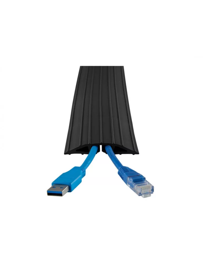 MULTIBRACKETS 6138 Cache-câble sol Multibrackets Cubrecables de suelo PVC Negro - 10m MULTIBRACKETS MUL6138 | MusicGoodDeal