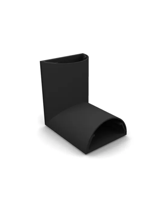 MULTIBRACKETS 2360 Cache-câble Multibrackets Cable Cover L and C Joint Noir - 50 mm