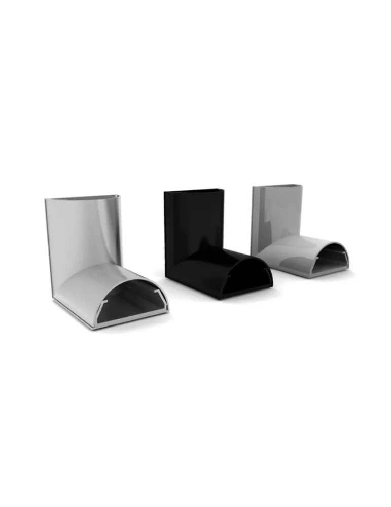MULTIBRACKETS 2360 Cache-câble Multibrackets Cubrecables Junta L y C Noir - 50 mm MULTIBRACKETS MUL2360 | MusicGoodDeal