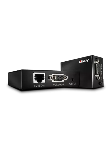 LINDY 32540  Kit extensor VGA y audio Cat.5e 300m LINDY LIN32540 | MusicGoodDeal