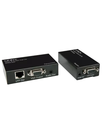 LINDY 32540  Kit extensor VGA y audio Cat.5e 300m LINDY LIN32540 | MusicGoodDeal 2
