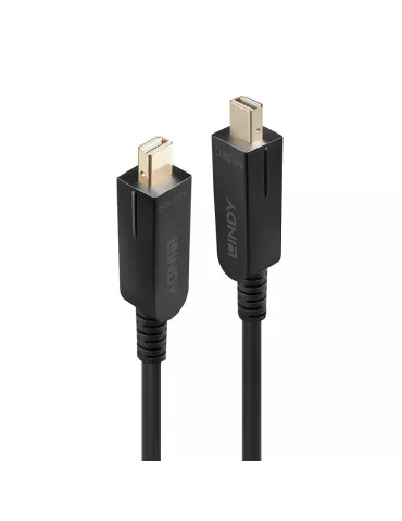 LINDY 38484 Lindy Mini DisplayPort 1.4 Hybrid Fiber Optic Cable 8K DP connectors supplied 50m LINDY LIN38484 | MusicGoodDeal 2