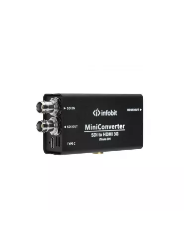 INFOBIT iTRANSDH Convertisseur 3G-SDI en HDMI  iTrans DH