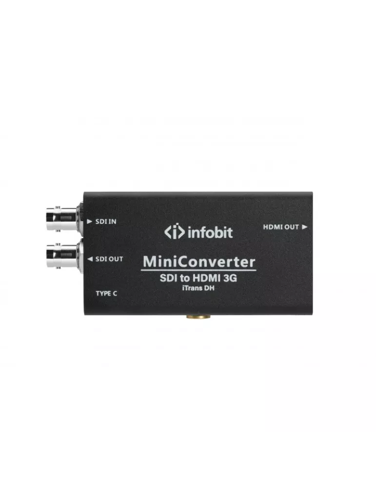 INFOBIT iTRANSDH 3G-SDI to HDMI Converter iTrans DH INFOBIT INFiTRANSDH | MusicGoodDeal