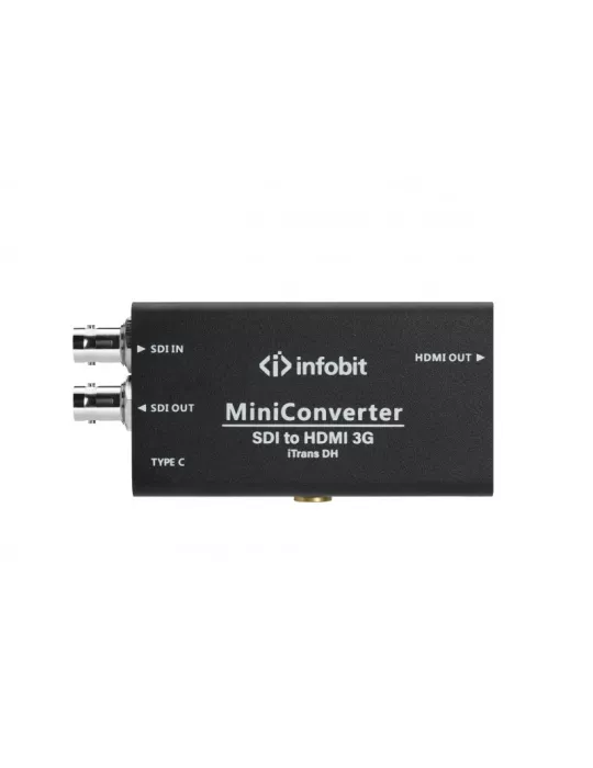 INFOBIT iTRANSDH Convertisseur 3G-SDI en HDMI  iTrans DH