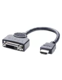 LINDY 41227 Lindy  Câble adaptateur HDMI A mâle / DVI-D femelle 0.2m