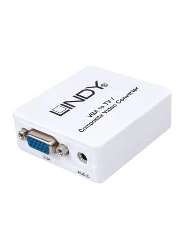 LINDY 32544 : Convertisseur VGA vers TV vidéo composite Lite