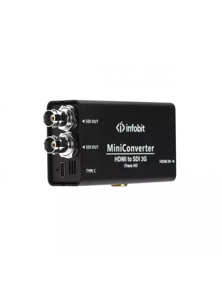 INFOBIT iTRANSHD Conversor HDMI a SDI 3G iTrans DH INFOBIT INFiTRANSHD | MusicGoodDeal