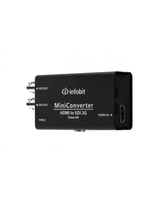 INFOBIT iTRANSHD Conversor HDMI a SDI 3G iTrans DH INFOBIT INFiTRANSHD | MusicGoodDeal