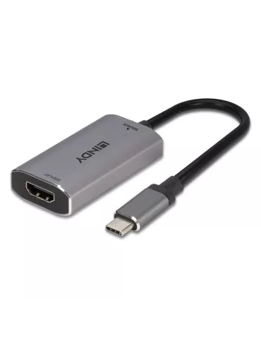 LINDY 43327 Conversor Lindy de USB tipo C a HDMI  8K60 LINDY LIN43327 | MusicGoodDeal