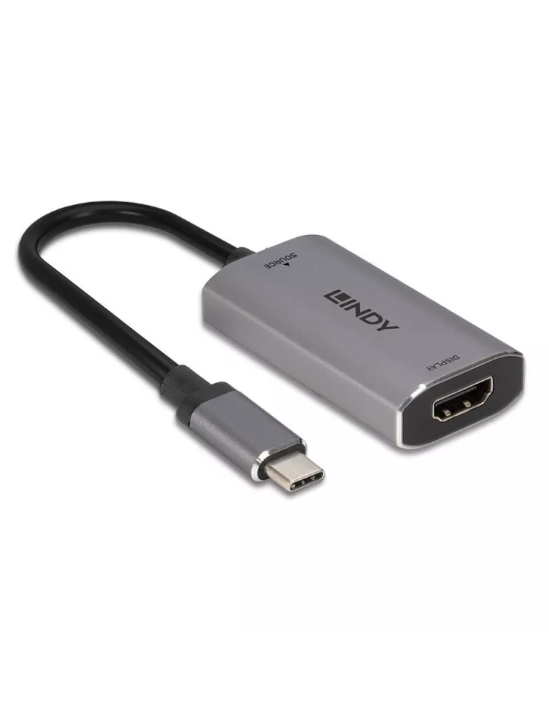 LINDY 43327 Conversor Lindy de USB tipo C a HDMI  8K60 LINDY LIN43327 | MusicGoodDeal