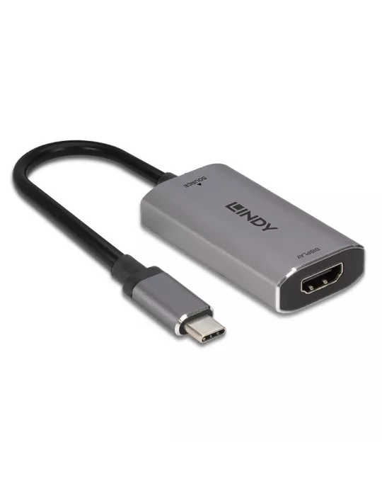 LINDY 43327 Conversor Lindy de USB tipo C a HDMI  8K60 LINDY LIN43327 | MusicGoodDeal