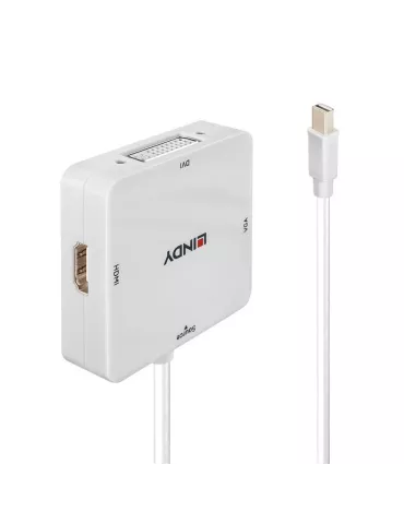 LINDY 38297 Lindy Active Mini DisplayPort 1.2 to HDMI 18G DVI   VGA Converter LINDY LIN38297 | MusicGoodDeal 2