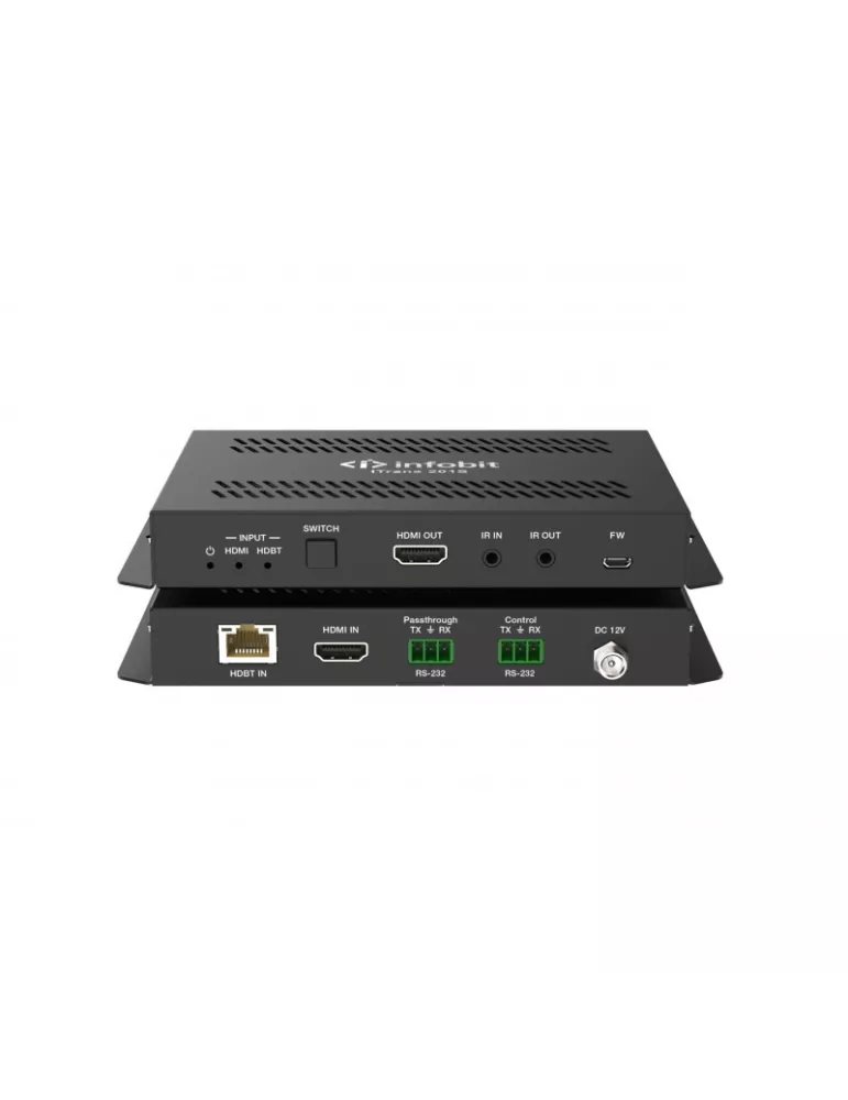 INFOBIT iTRANS201S Switch-Receiver 2x1 Infobit iTrans 201S HDBaseT  HDMI2.0 4K60 with scaler INFOBIT INFiTRANS201S | MusicGood