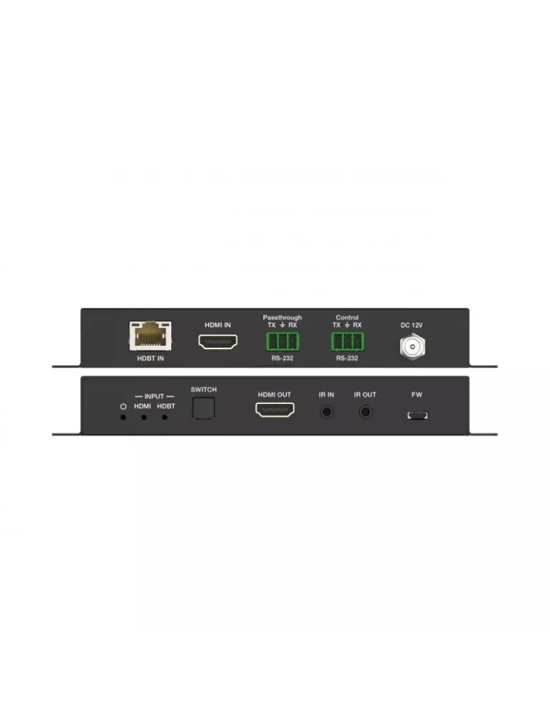 INFOBIT iTRANS201S Switch-Receiver 2x1 Infobit iTrans 201S HDBaseT  HDMI2.0 4K60 mit Scaler INFOBIT INFiTRANS201S | MusicGoodD