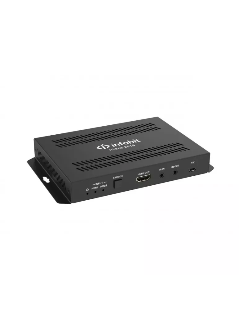 INFOBIT iTRANS201S Conmutador-Receptor 2x1 Infobit iTrans 201S HDBaseT  HDMI2.0 4K60 con escalador INFOBIT INFiTRANS201S | Mus