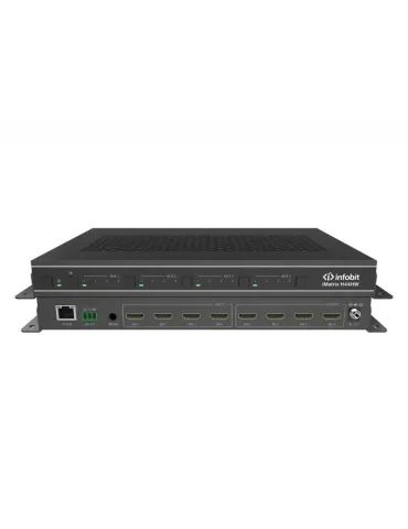 INFOBIT IMATRIXH44HW Matrice Infobit iMatrix H44HW HDMI 4x4 4K60 fonction videowall