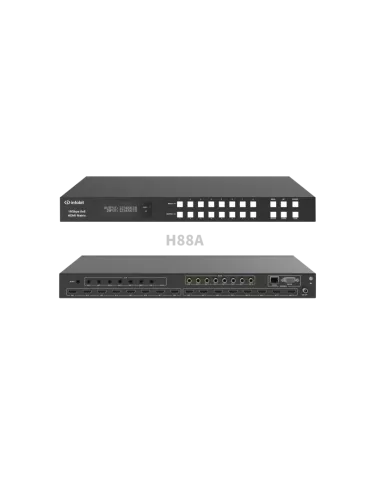 INFOBIT IMATRIXH88A Matrix switcher iMatrix H88A 8x HDMI In   8x (HDMI Audio)Out UHD INFOBIT INFIMATRIXH88A | MusicGoodDeal