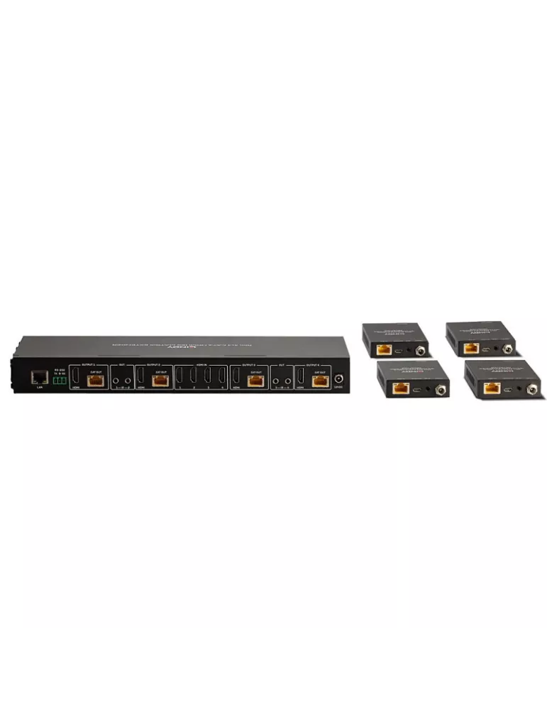 LINDY 38328 Extensor Lindy Matriz Cat.6 4x4 HDMI 4K60 70m LINDY LIN38328 | MusicGoodDeal